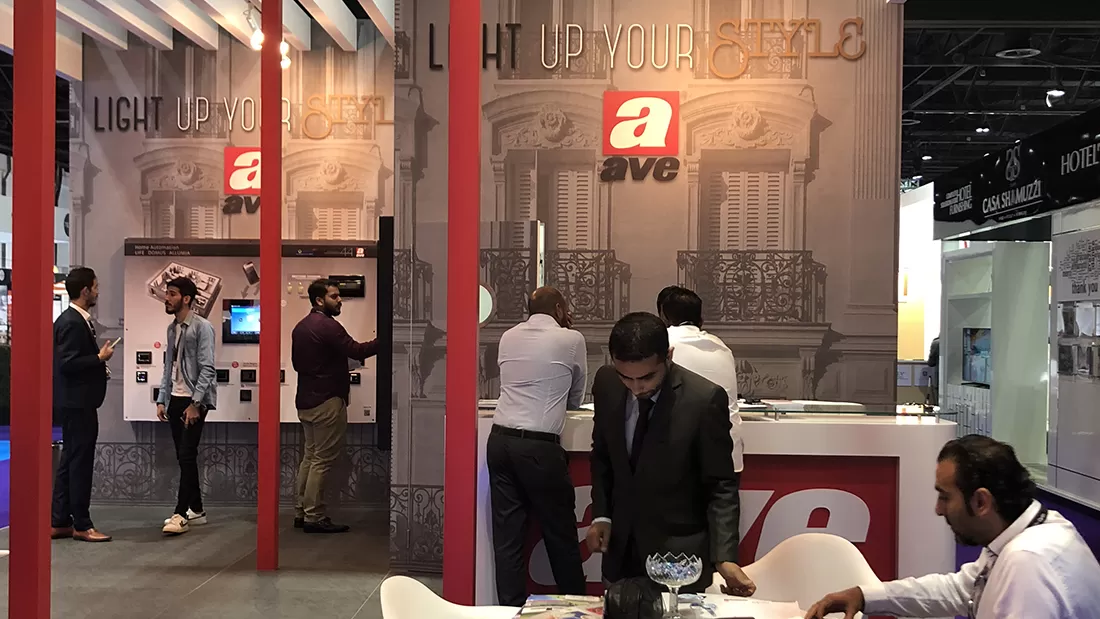 AVE hospitality solutions at The Hotel Show Dubai
