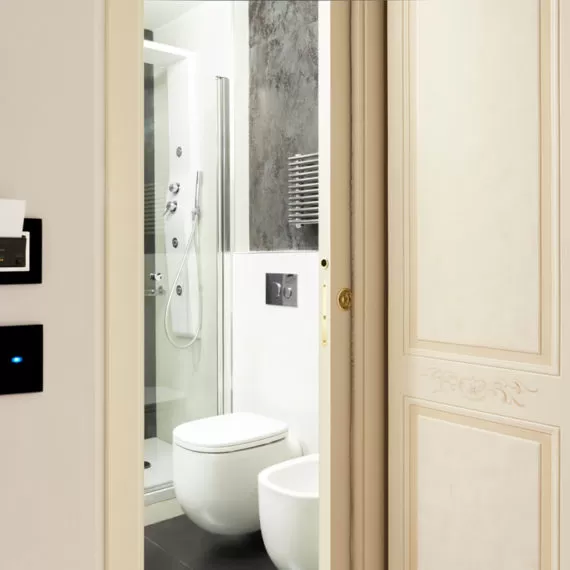 Card reader e Touch switches AVE for Hotel Ripetta Palace
