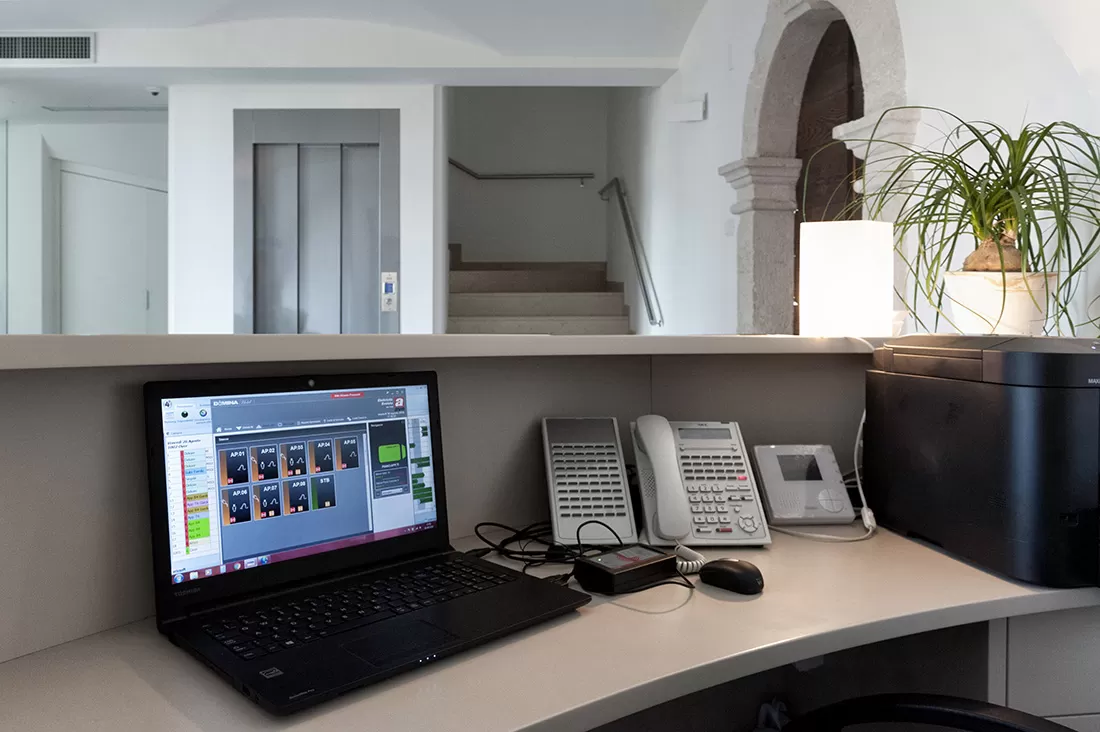 Hotel management system for automation control