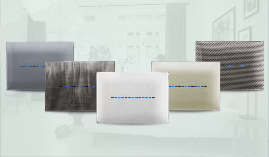 Young Touch front plates: colour and style in a touch