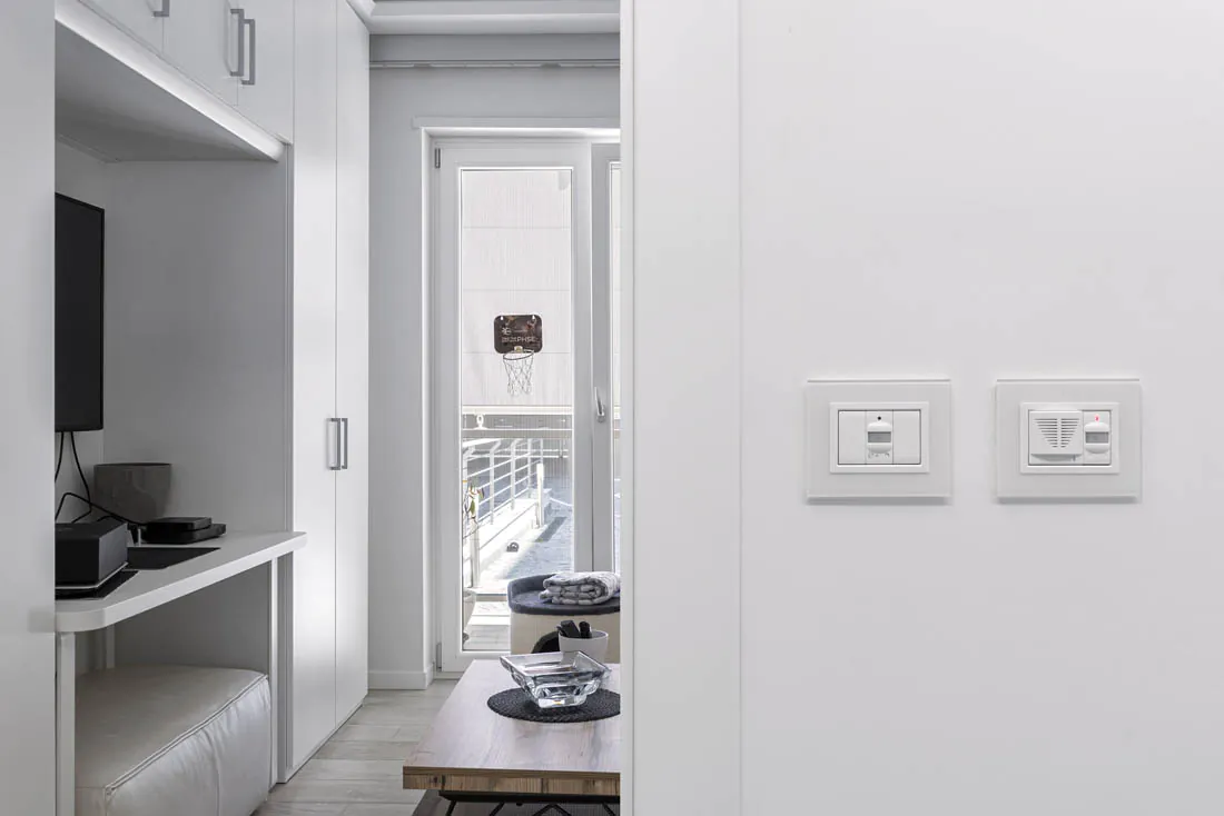 Sensori domotici AVE per appartamento smart