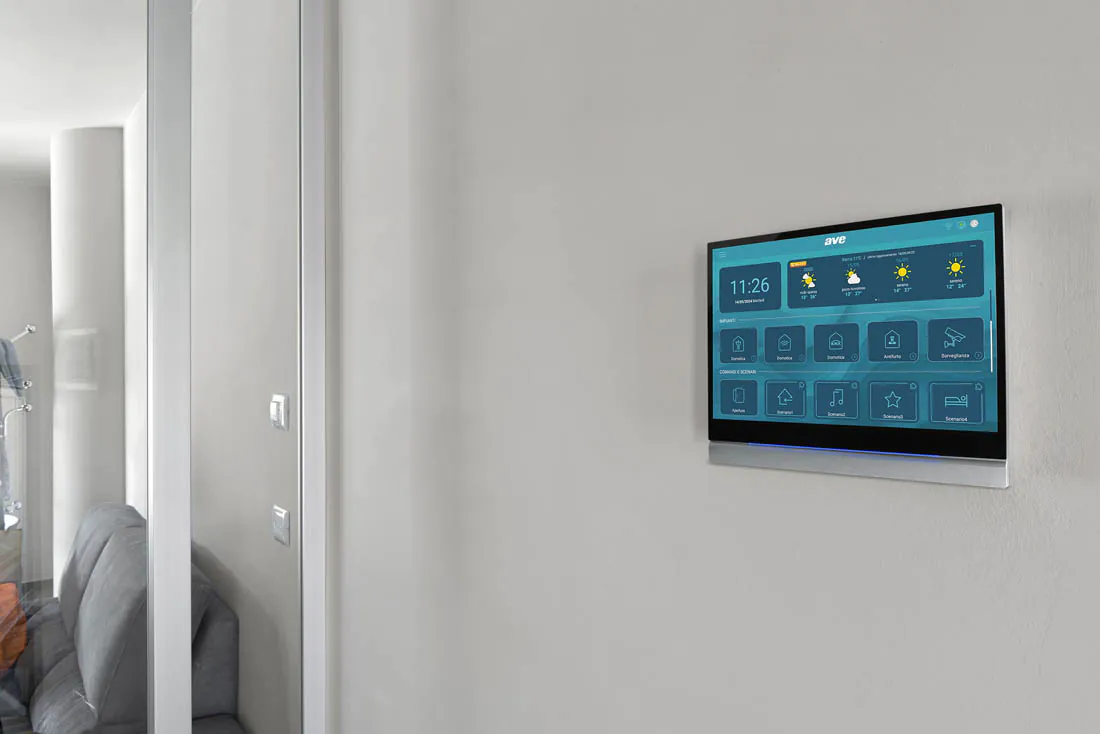 Touch Screen per domotica AVE - Farmacia