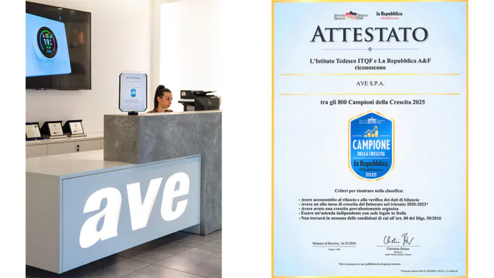Campioni Crescita AVE Campioni Crescita AVE