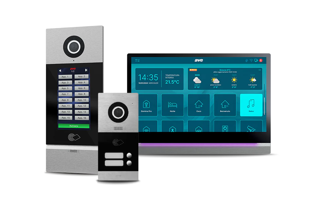 Videocitofono touch screen
