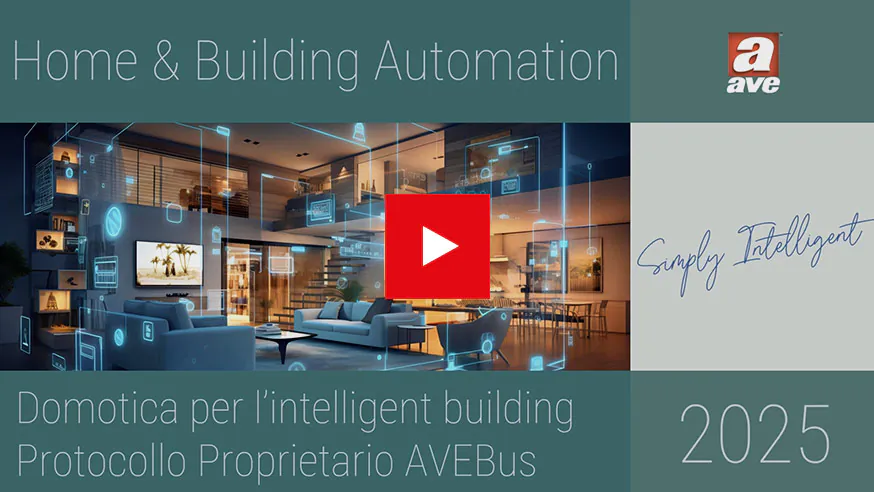 Presentazione Gamma Home & Building Automation AVE 2025
