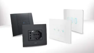 AVE Whitek 44 and Tekla 44: your stylish choice for a white or black electrical system