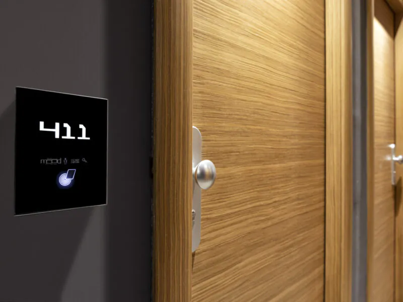 Controllo accessi AVE con lettori touch: sicurezza e semplicità al Mood Hotel