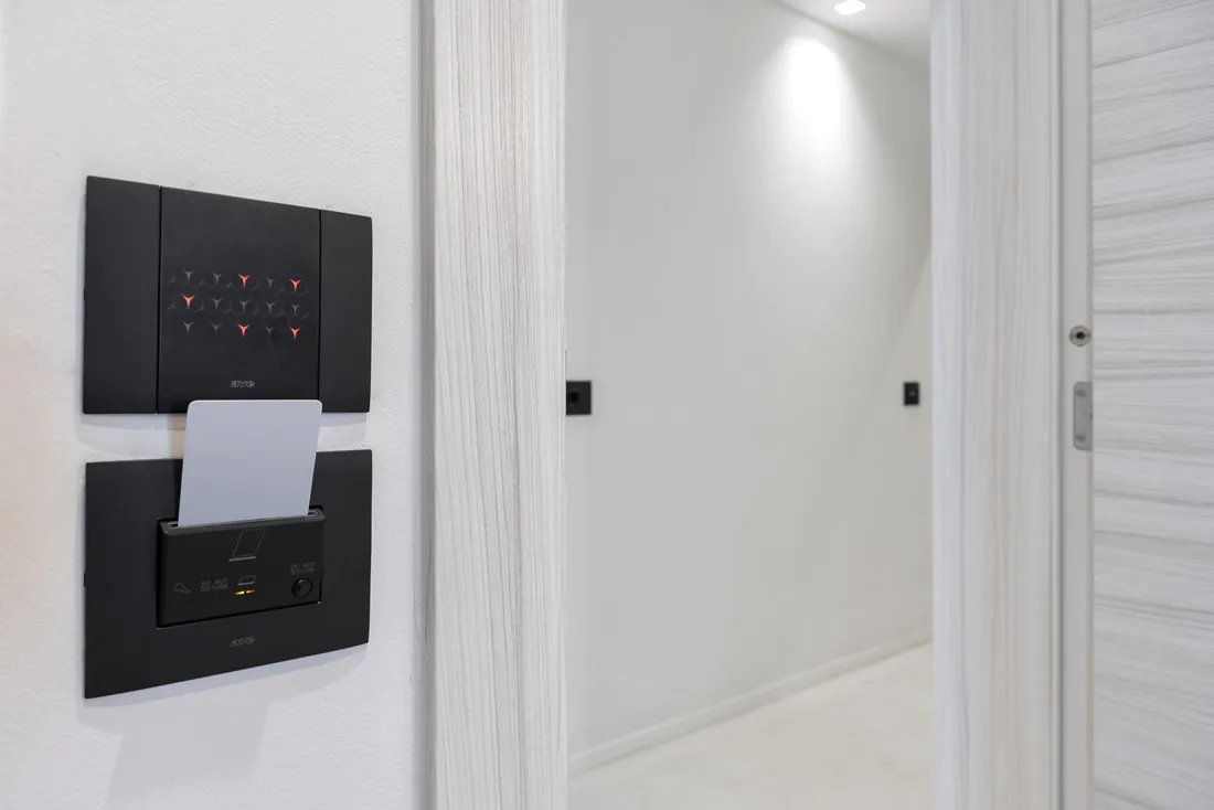 Tecnologia AVE per l&rsquo;ingresso sicuro alle suite