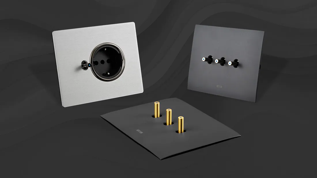 AVE toggle switches collections: cylindrical controls and updates for New Style front plates