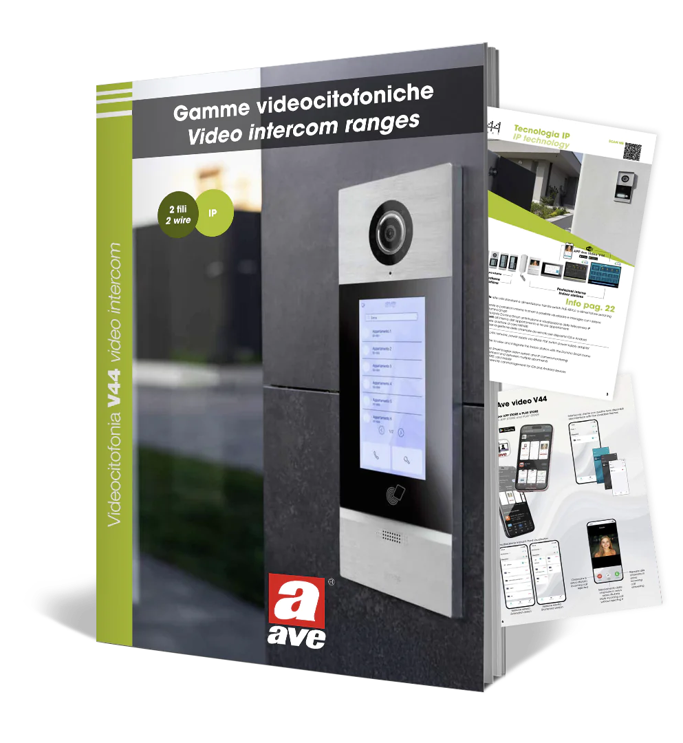 Brochure Videocitofonia 2 fili ed IP