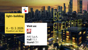 AVE awaits you at Light + Building 2026