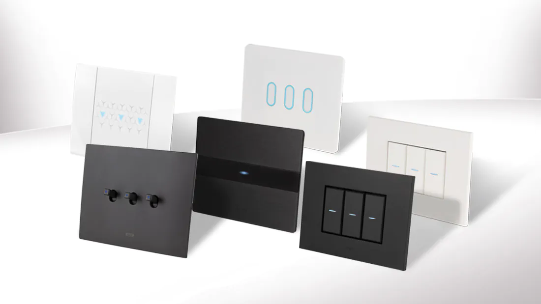 AVE Whitek 44 and Tekla 44: your stylish choice for a design-oriented electrical system