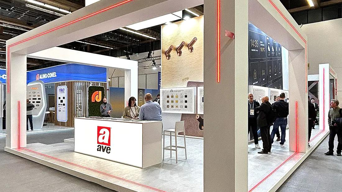 Grande successo per AVE a Light + Building 2026