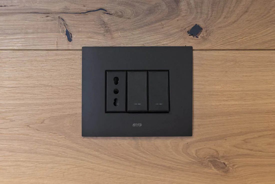 Placca Smart Ultrasottile con Finitura Opaca