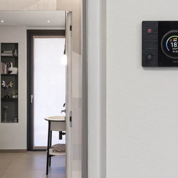 Termostato Smart IoT Ave - Versione Alluminio Antracite