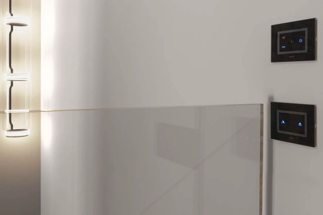 Comandi domotici con tecnologia Touch Ave