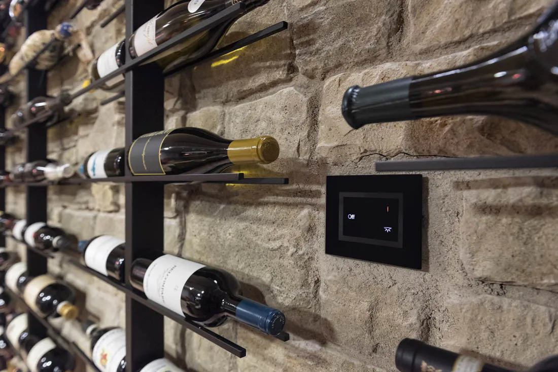 Placche domotiche Ave in Vetro di Design