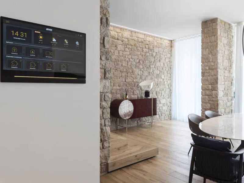 Touch Screen Ave da 18 pollici per domotica