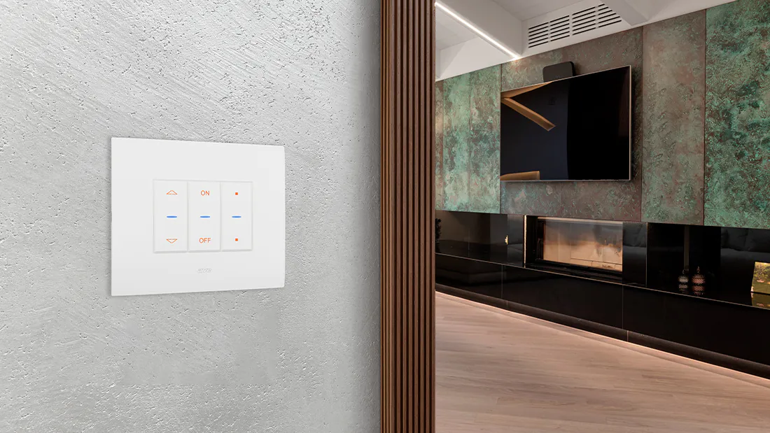Nuovi tasti domotici AVE: l&rsquo;evoluzione del comando per sistemi AVEbus e KNX